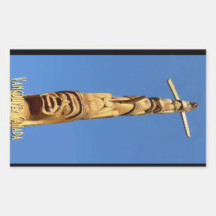 Vancouver Canada Stickers Landmark Souvenir Art