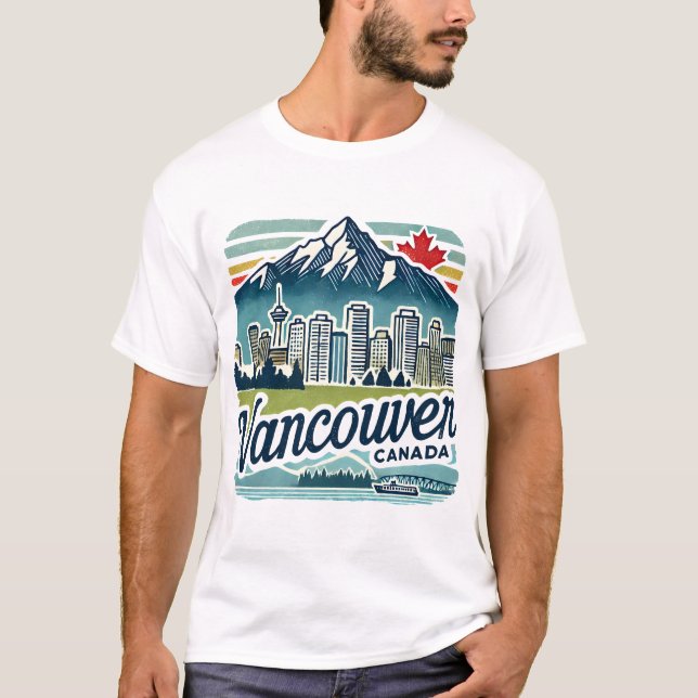 Vancouver Canada  T-Shirt (Front)