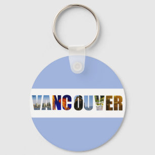 Vancouver Canada Travel Photos Key Ring