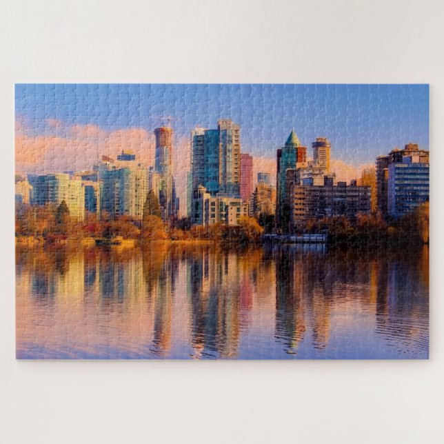 Vancouver Cityscape Jigsaw Puzzle (Horizontal)
