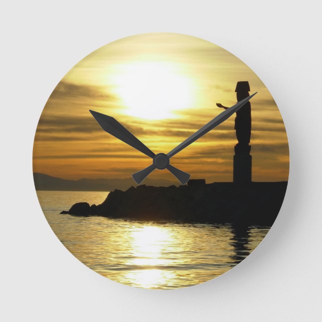 Vancouver Clock Gifts Decor First Nations Clock (Front)