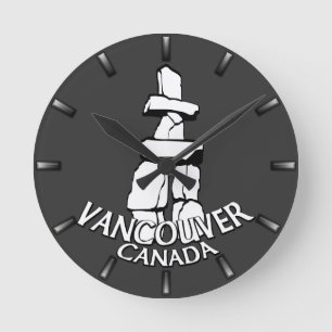 Vancouver Clock Gifts Decor Vancouver Wall Clock