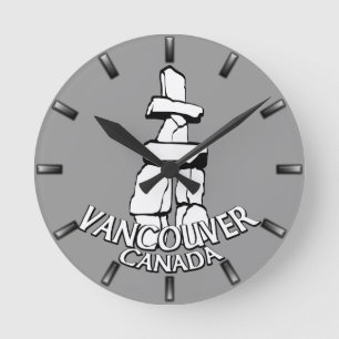 Vancouver Clock Gifts Decor Vancouver Wall Clock