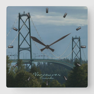 Vancouver Clock Gifts Decor Vancouver Wall Clock
