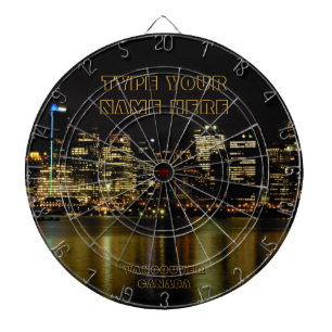 Vancouver Dartboard Vancouver Souvenir Dartboard