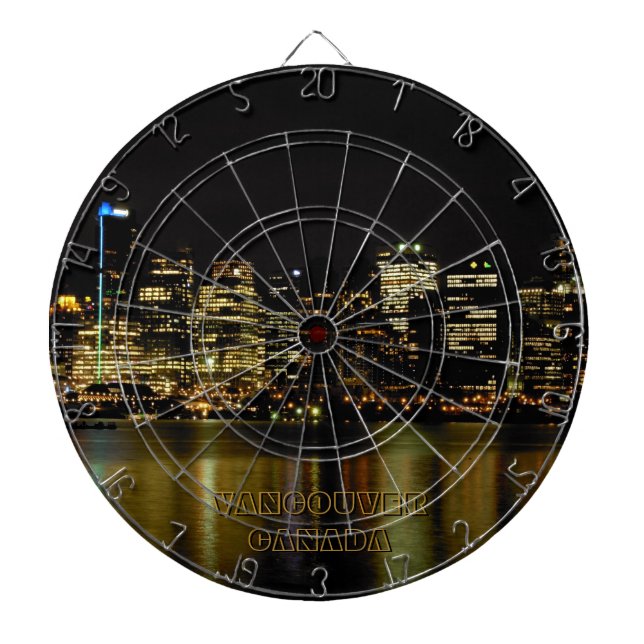 Vancouver Dartboard Vancouver Souvenir Dartboard (Front)
