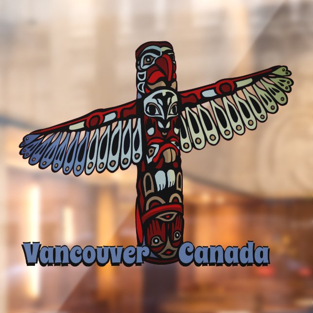 Vancouver Decals Vancouver Souvenir Window Clings  (Sheet 2)