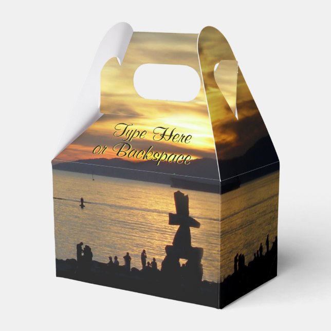 Vancouver Gift Box Personalised Vancouver Boxes (Front Side)