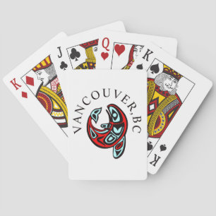 Vancouver Haida Orca Totem Tattoo Killer Whale Playing Cards