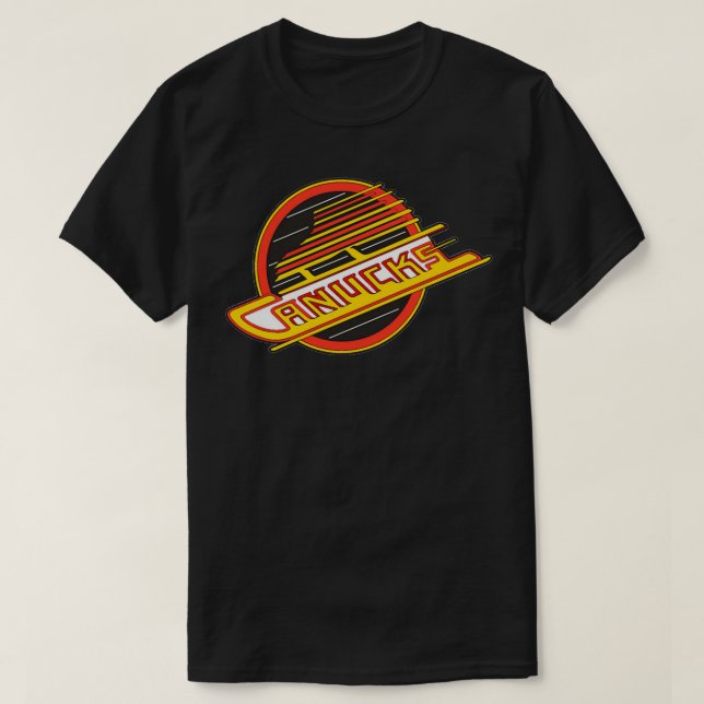 Vancouver Hockey Retro Canucks Skate Classic TShir T-Shirt (Design Front)