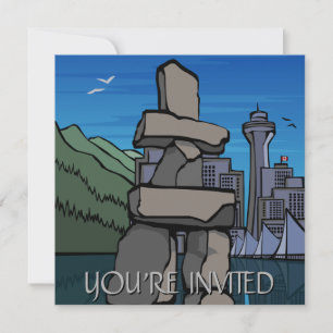 Vancouver Invitations Personalised Vancouver RSVP