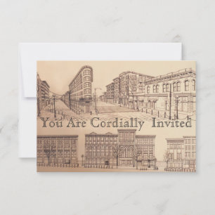 Vancouver Invitations Personalised Vancouver RSVP