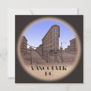 Vancouver Invitations Personalised Vancouver RSVP