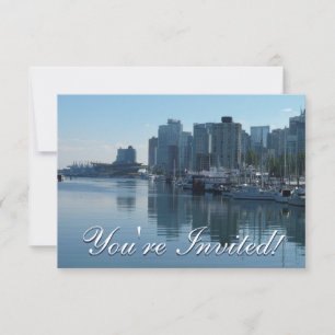 Vancouver Invitations Personalised Vancouver RSVP