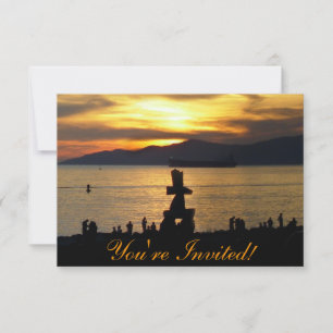 Vancouver Invitations Personalised Vancouver RSVP