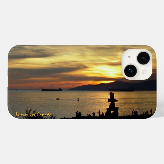 Vancouver iPhone 5 Case Vancouver Sunset Gifts (Back (Horizontal))