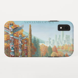 Vancouver iPhone XR Case Vancouver Totem Pole Case