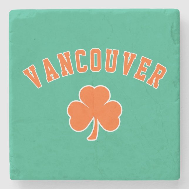 Vancouver Irish  Stone Coaster (Front)