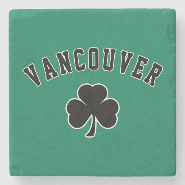 Vancouver Irish  Stone Coaster (Front)
