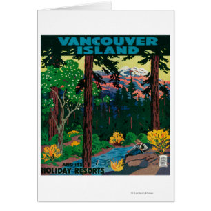 Vancouver Island Advertising Poster