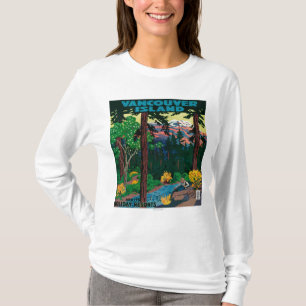 Vancouver Island Advertising Poster T-Shirt