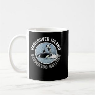 Vancouver Island BC Canada Orca Whales Adventure K Coffee Mug