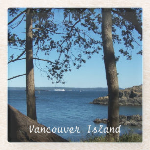 Vancouver Island Glass Coaster