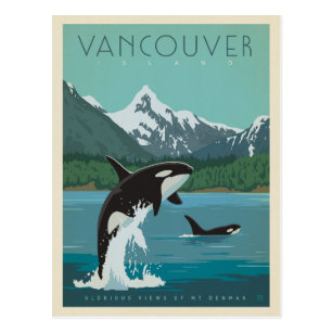 Vancouver Island | Killer Whales Postcard