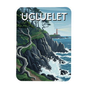 Vancouver Island Ucluelet Travel Magnet