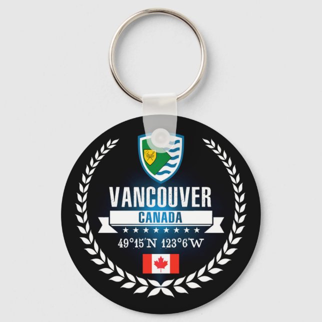 Vancouver Key Ring (Front)