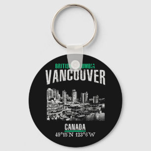 Vancouver Key Ring