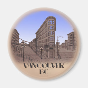 Vancouver Magnet Souvenir Magnet Buttons & Gifts