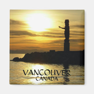 Vancouver Magnet Souvenir Sunset Beach Magnets