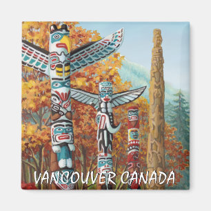 Vancouver Magnet Souvenir Vancouver Landmark Gifts