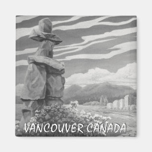 Vancouver Magnet Souvenir Vancouver Landmark Gifts