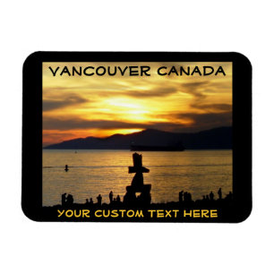 Vancouver Magnet Vancouver CN Personalised Magnet