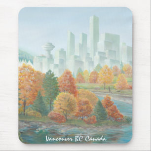 Vancouver Mousepad Souvenir Vancouver Art Gifts
