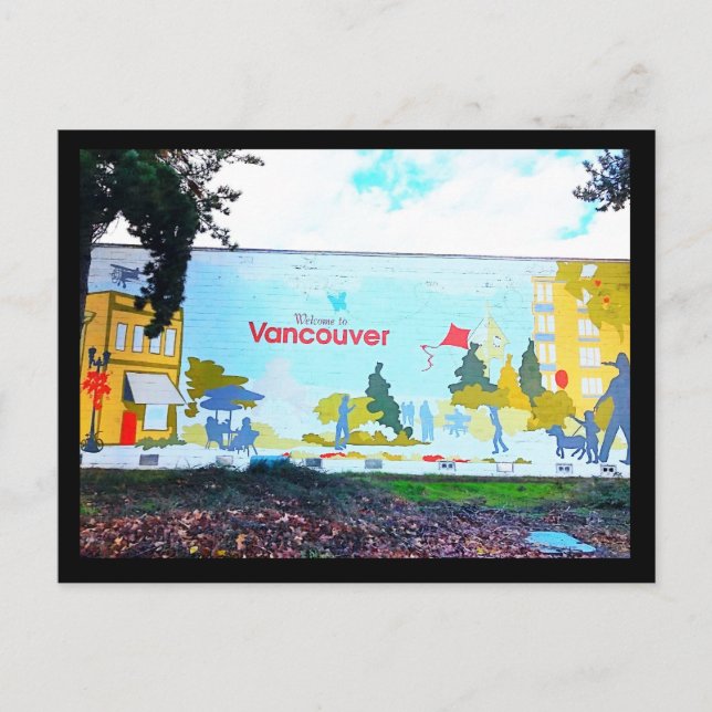 Vancouver Mural Postcard (Front)