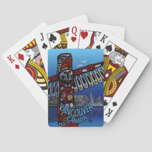 Vancouver Playing Cards Totem Poles Cards
