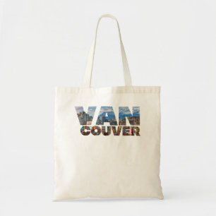 Vancouver Skyline British Columbia Canada Visitor Tote Bag