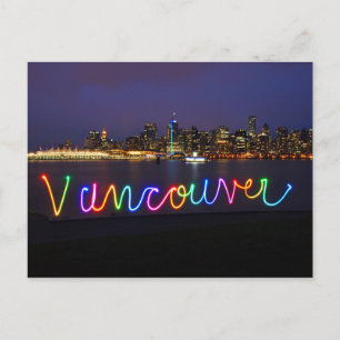 Vancouver Skyline Postcard