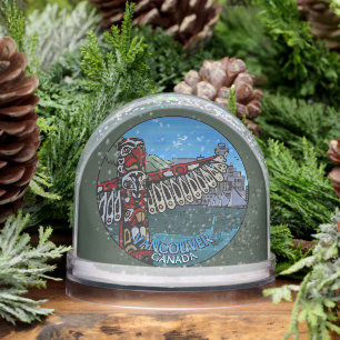 Vancouver Snow Globe Custom Vancouver Snowglobe