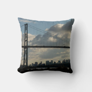Vancouver Souvenir Pillow Lions Gate Bridge Gift