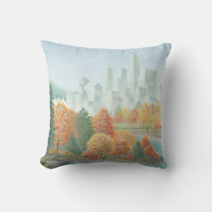 Vancouver Souvenir Pillow Vancouver Landmarks Gift