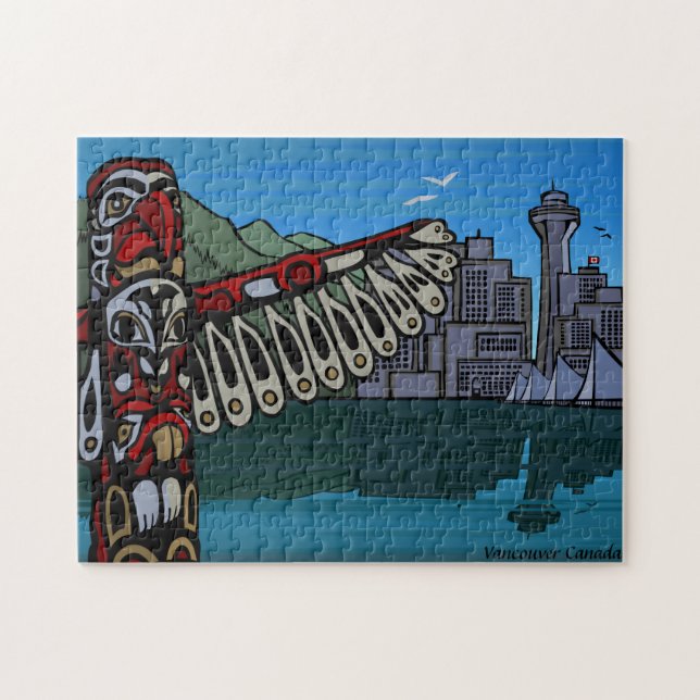 Vancouver Souvenir Puzzle Unique Vancouver Gifts (Horizontal)