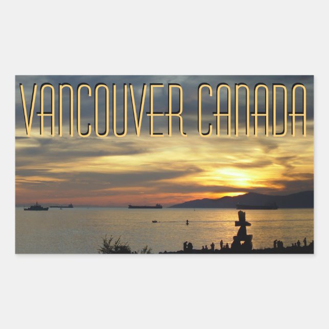 Vancouver Souvenir Stickers Vancouver Souvenirs (Front)