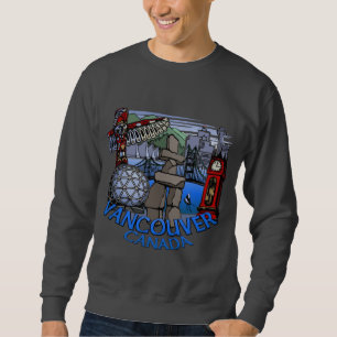 Vancouver Souvenir Sweatshirt Vancouver Art Shirts
