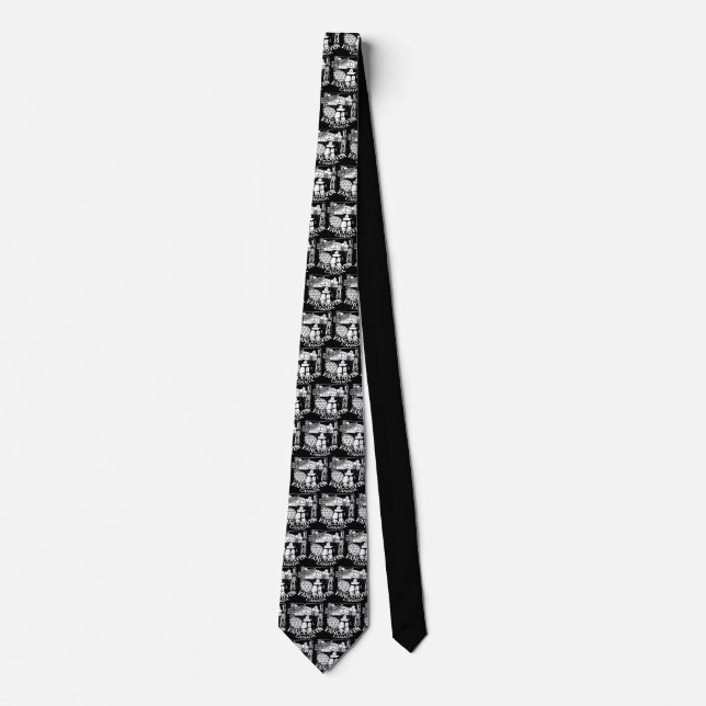 Vancouver Souvenir Tie Vancouver Landmark Neckties (Front)