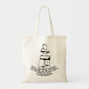 Vancouver Souvenir Tote Bag Landmark Art Bags