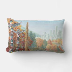 Vancouver Throw Pillows Vancouver Totem Pole Gifts